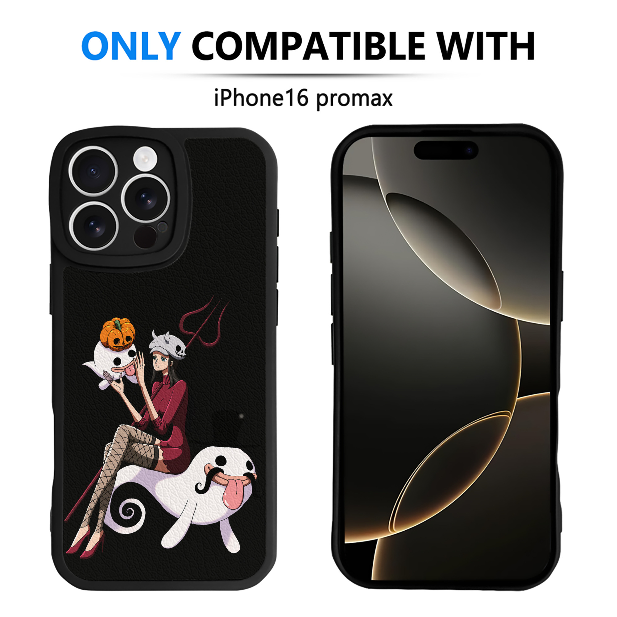 （画像用） ワンピース ニコ・ロビン ONE PIECE Nico Robin 【iPhone 16シリーズ対応】シリコンスマホケース（レザー調） 材質：シリコン